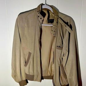 Members Only vintage corduroy bomber jacket